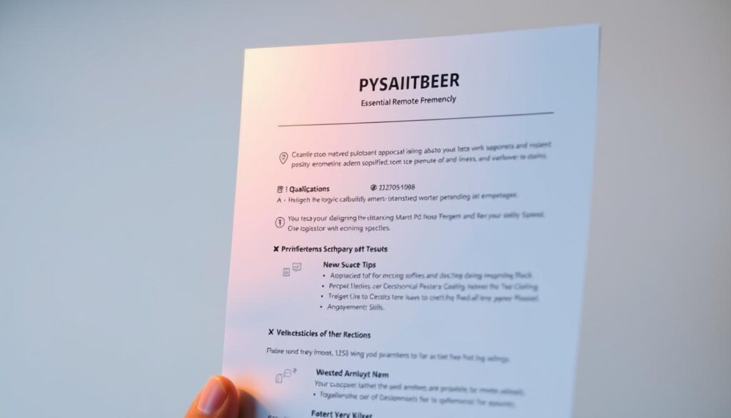 remote-friendly resume tips