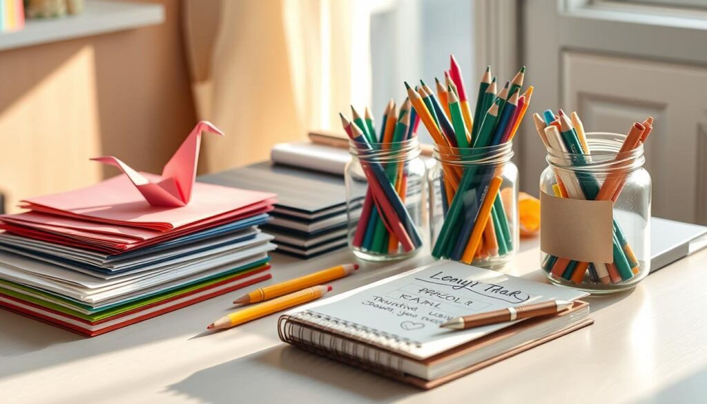 DIY stationery
