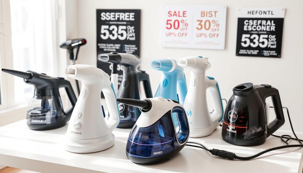 handheld steam cleaners deals