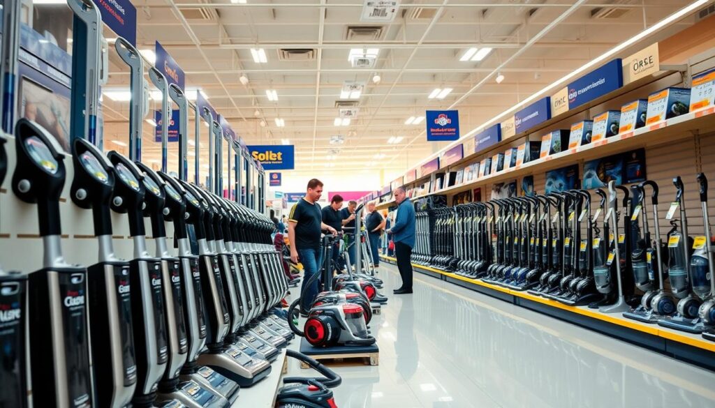 vacuum cleaner deals in physical stores