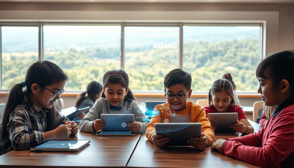 AI-enhanced learning platforms