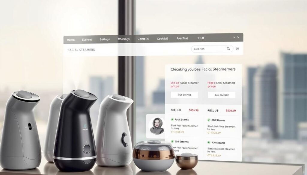 Compare Discounts on Facial Steamers Online