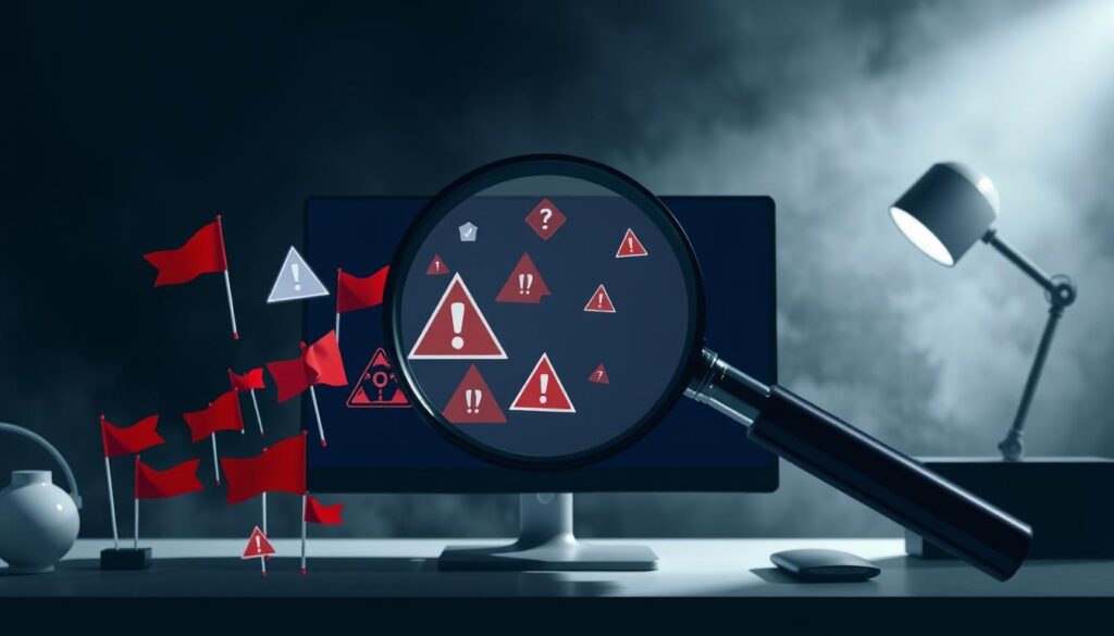 evaluating online resources red flags