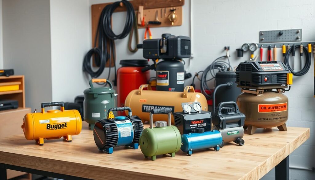 types of air compressors
