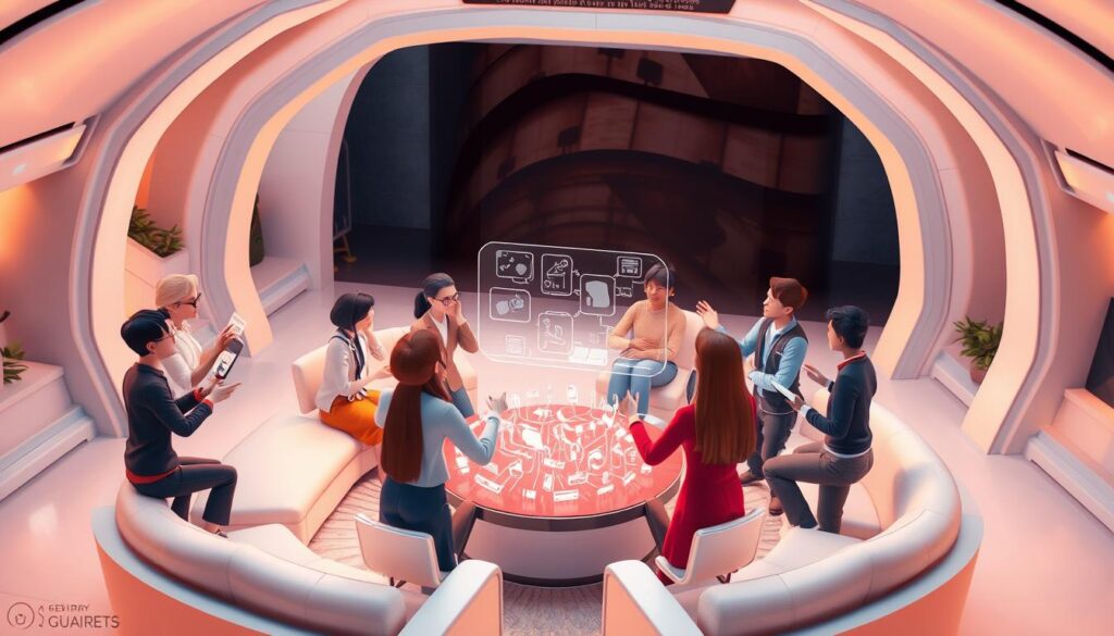 virtual peer group implementation
