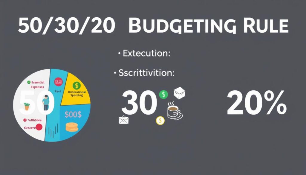 50/30/20 budgeting rule