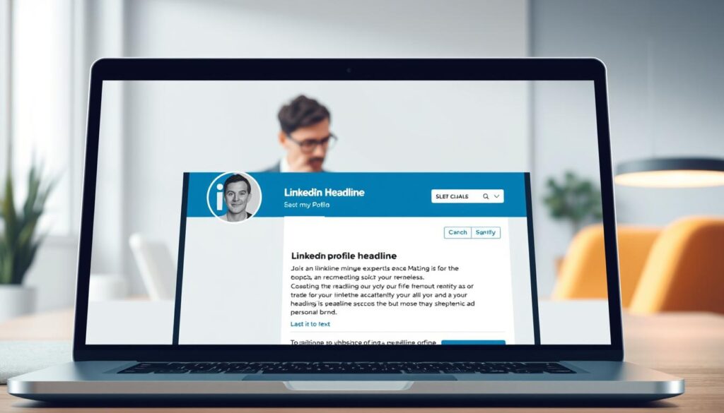 LinkedIn headline optimization